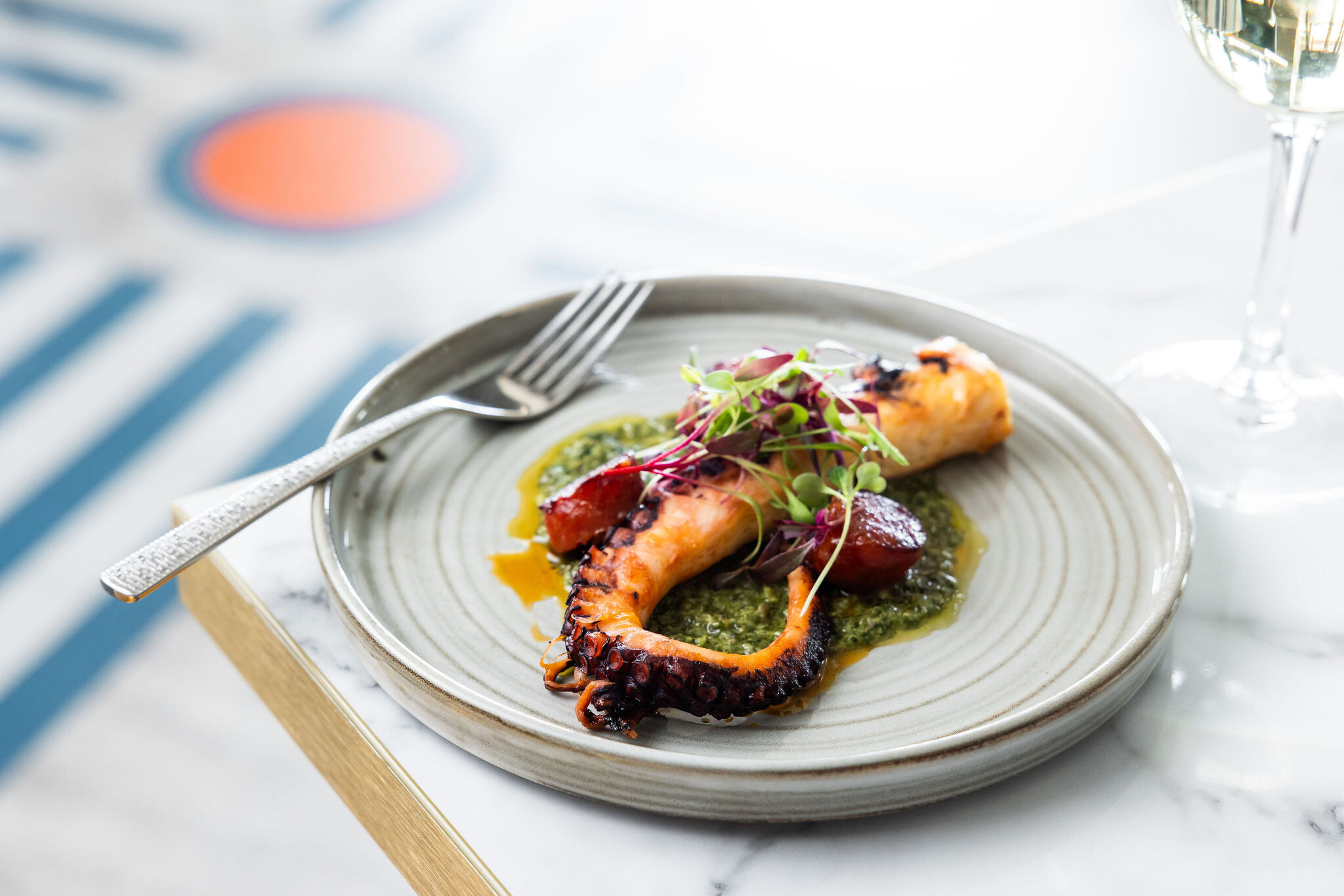 octupus-starter-delicious seafood-starter